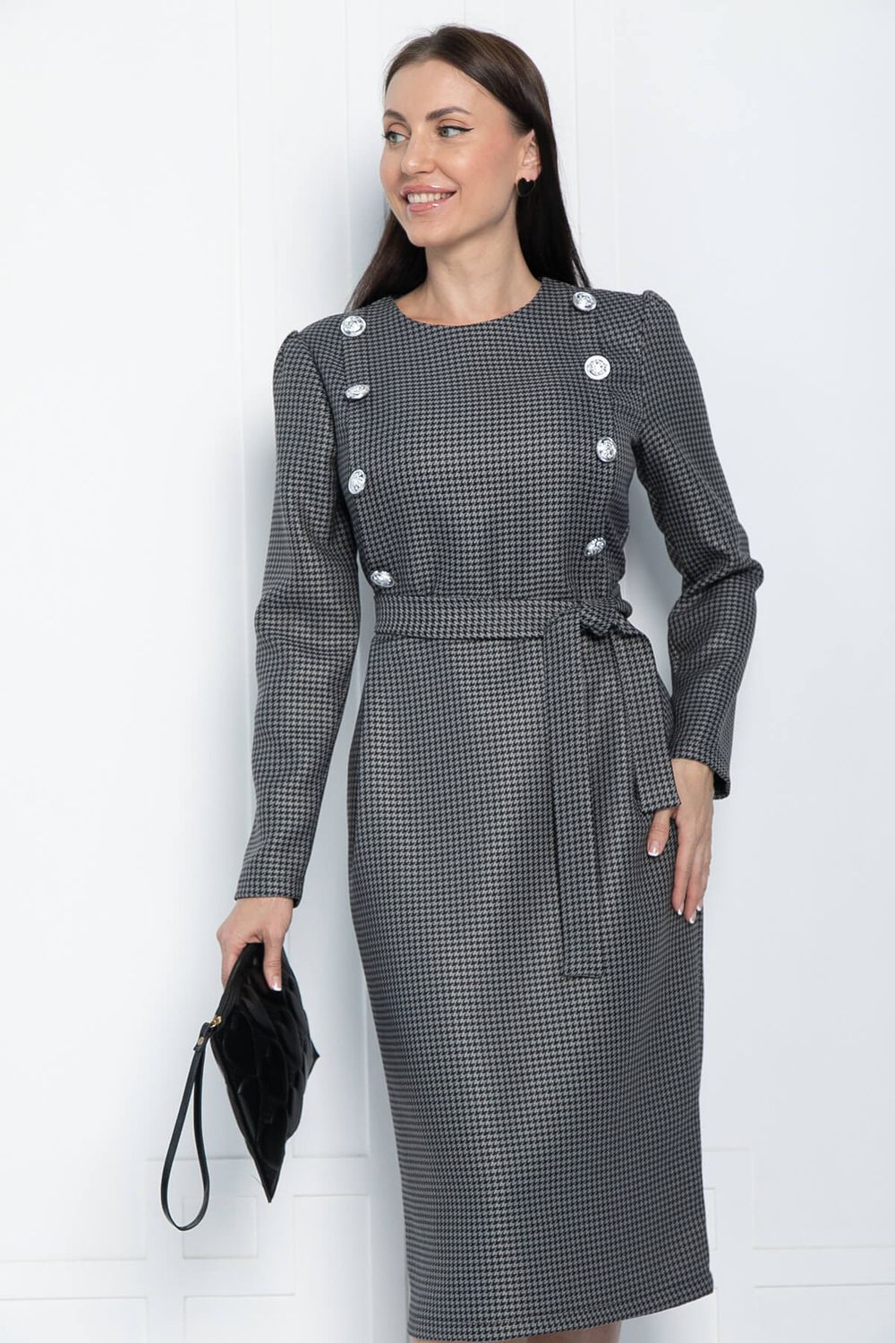 Платье Катриса (серое) П11088 LT Collection