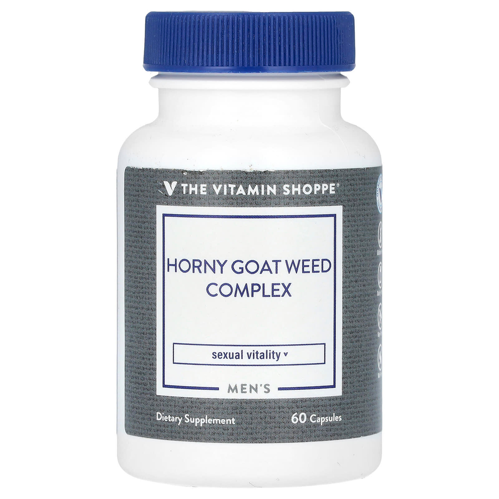 The Vitamin Shoppe, комплекс с горянкой для мужчин, 60 капсул