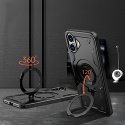 Чехол Magneto Case с кольцом для iPhone 16 Plus