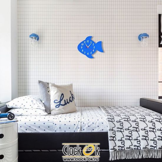 Настенные часы Рыбка