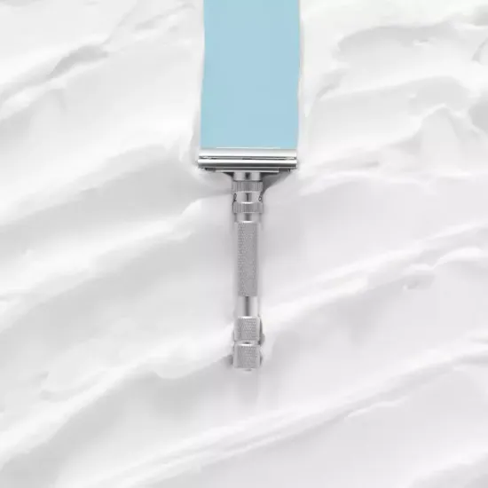 Т-образная бритва (станок) Rockwell Model T, матовый хром