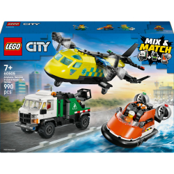 LEGO City - Набор с самолетом, сервисным грузовиком и воздушной подушкой 60505