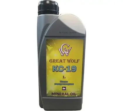 Минеральное компрессорное масло Great Wolf КС-19 1л.
