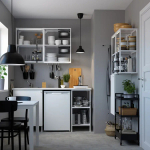 Комбинация для ванной - IKEA ENHET, 80х32х150 см, белый, ЭНХЕТ ИКЕА