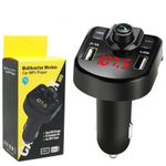 Автомобильный FM-трансмиттер M9 Bluetooth (черный)