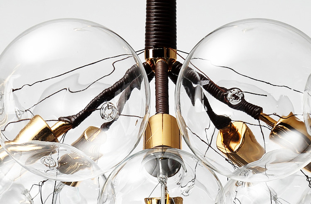 Pendant design lamp  Bubble X-Large by Pelle (Black)