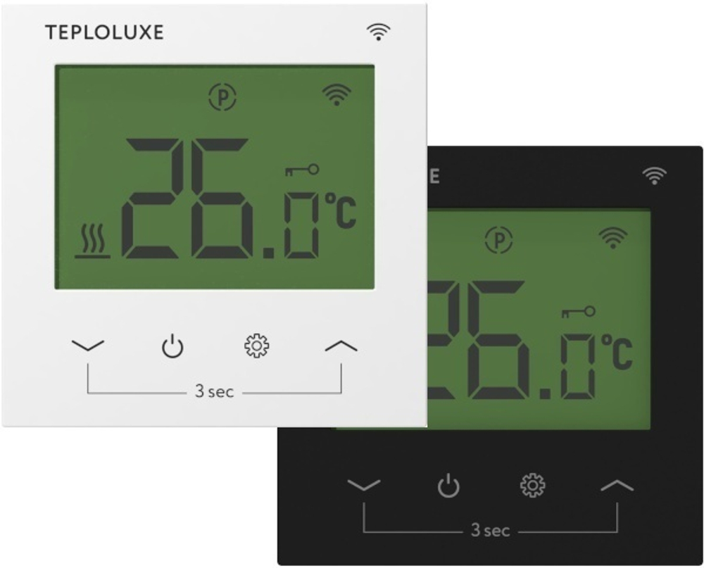 Терморегулятор электронный Теплолюкс Pontus WiFi белый