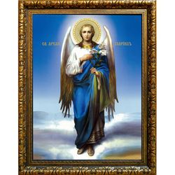 Гавриил Архангел. Икона на холсте.