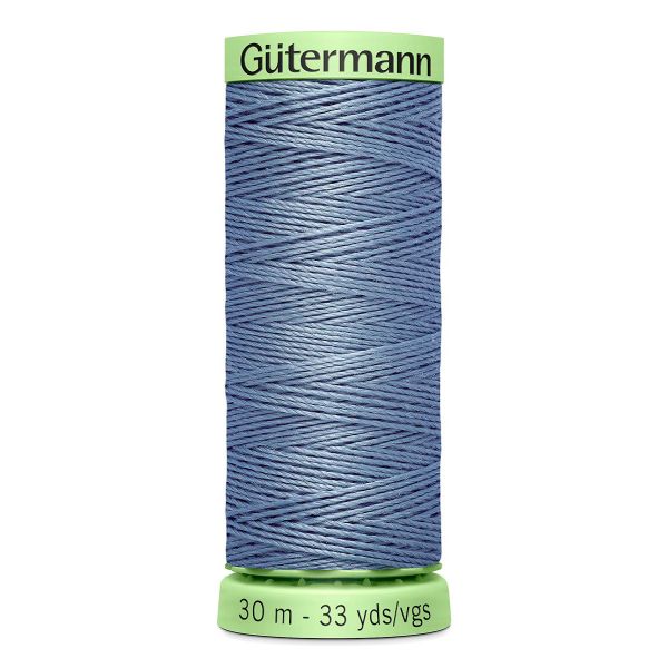 Нитки отделочные Gutermann Top Stitch 30 (30 метров), 5 кат. | 064 серый джинс