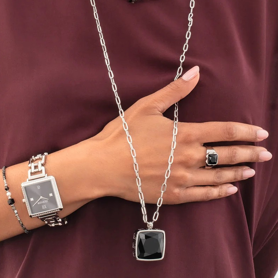 Кольцо Coeur de Lion Black-Silver 1200/40-1317 56 размер 17,8