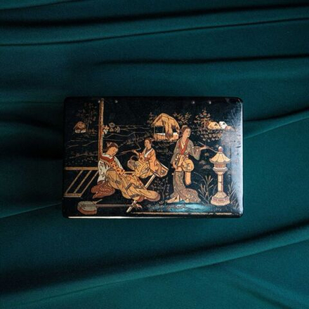 Винтаж: Шкатулка винтажная