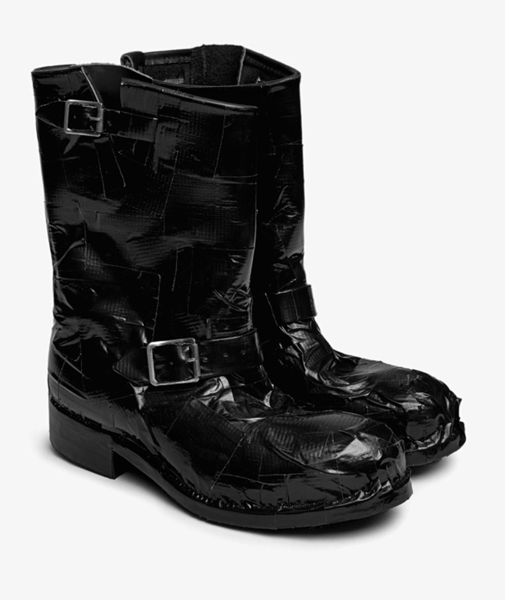 SVD | Round Toe Buckle Boots x MANTELERIA