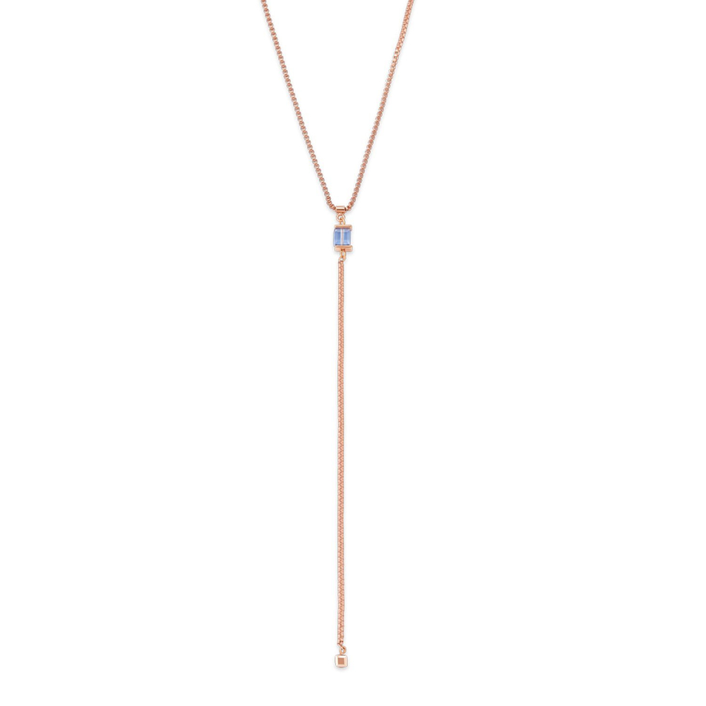Колье Coeur de Lion Light Blue 5003/10-0720 цвет синий, золотой