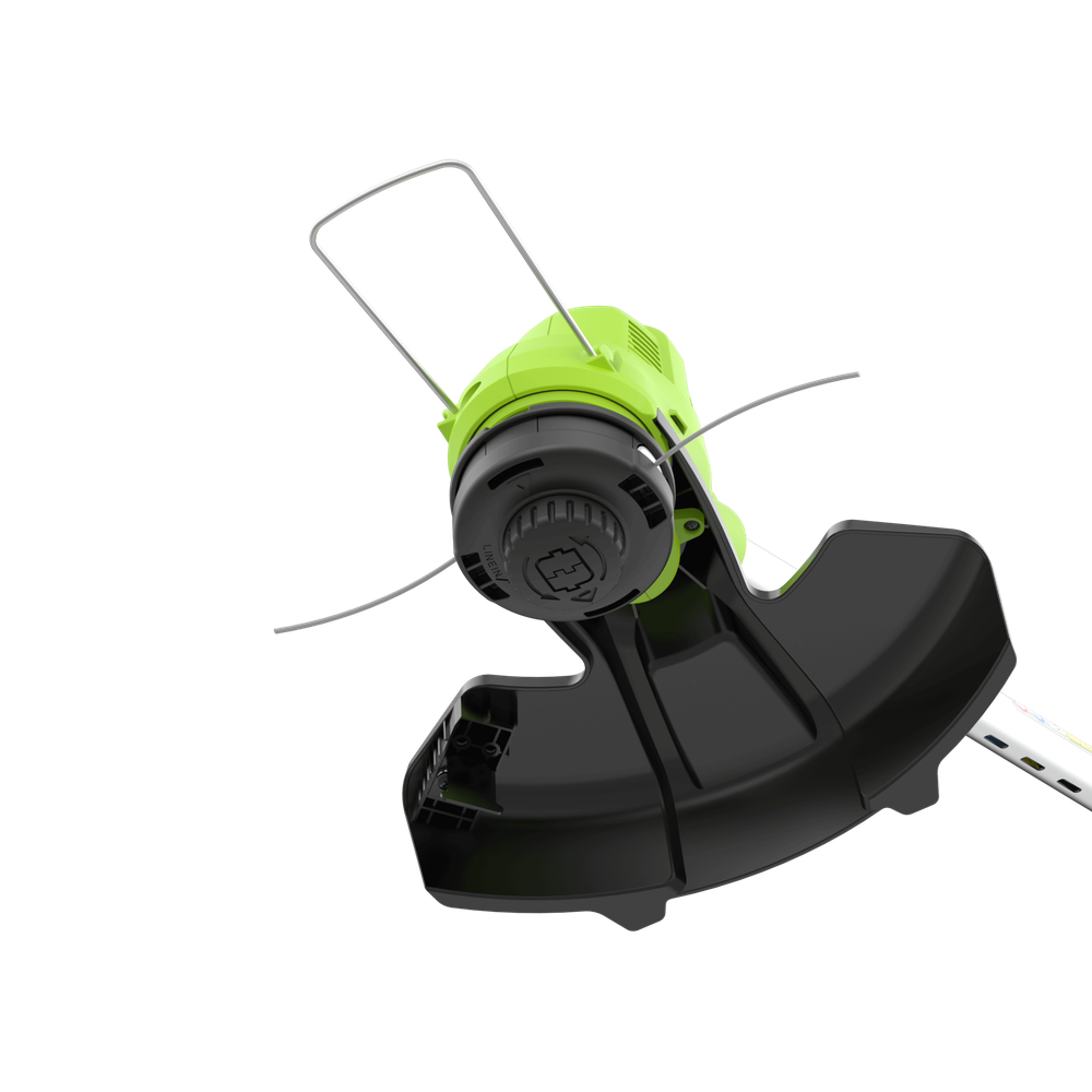 Триммер аккумуляторный Greenworks GD40LT, 40V, 38 см, с 1хАКБ 8 Ач и ЗУ (2112207UH)