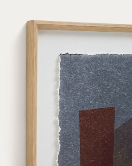 Картина Veluni из переработанной бумаги 60 x 90 см