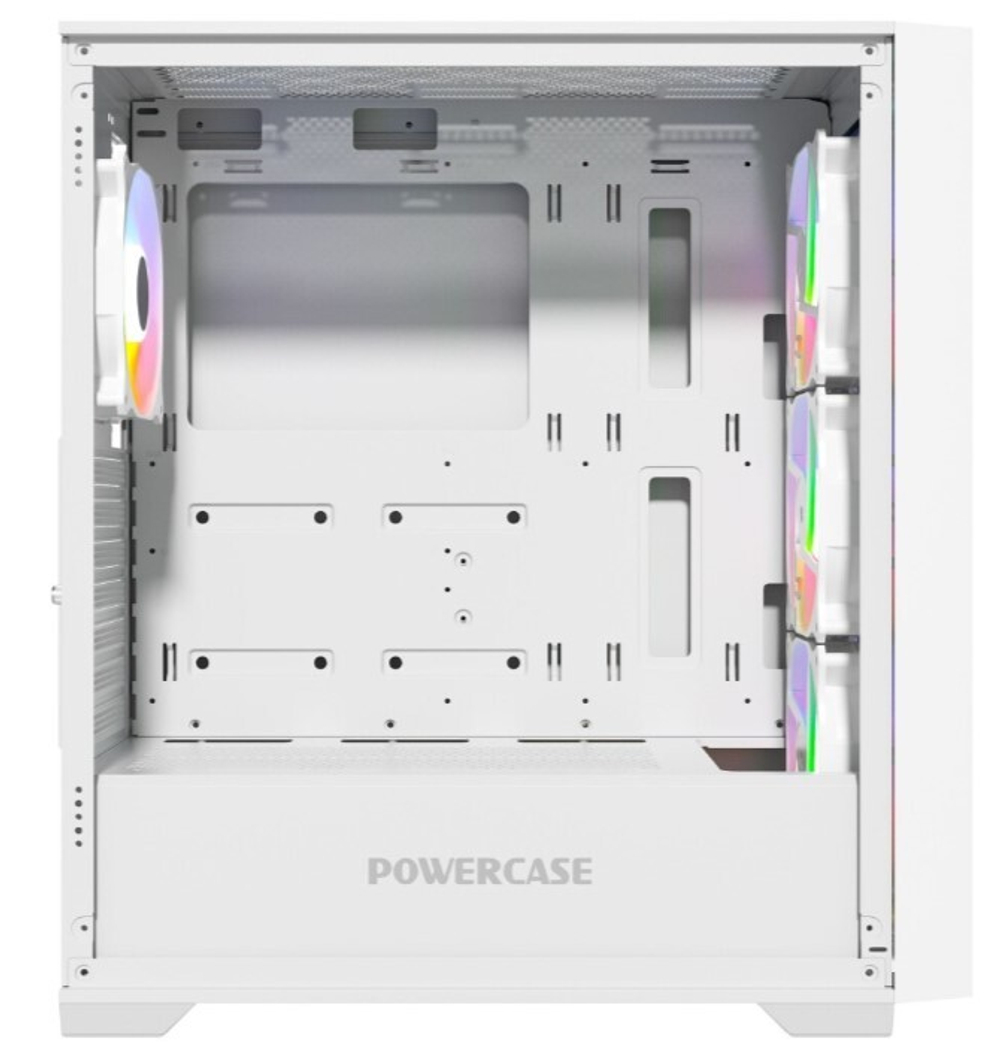 Корпус ATX Powercase ByteFlow White