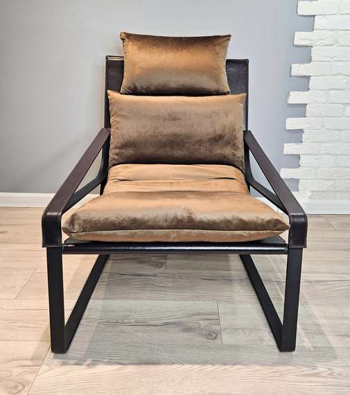 Кресло James, коричневое