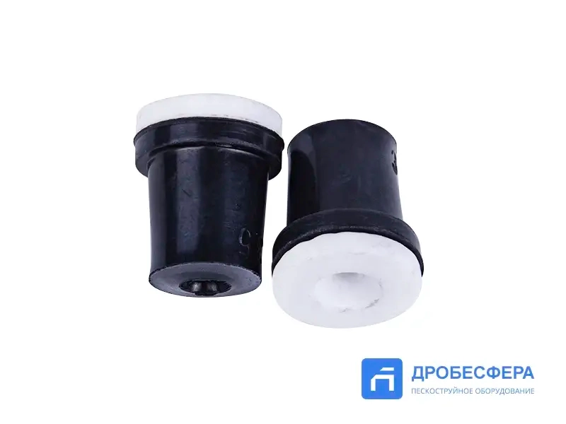 Сопла керамические 3,5 мм для пескоструйного пистолета набор 4 штуки арт. T065N-3.5