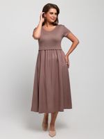 Платье Женственность Виотекс КОФЕЙНЫЙ