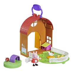 Hasbro Свинка Пеппа - Поездка на ферму + набор фигурок Пеппы / артикул   F2168 F2195  / GTIN 5010993846160