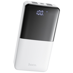 Аккумулятор внешний универсальный Hoco J42B 30000 mAh High power mobile power bank (4USB:5V-2.0A Max) Белый
