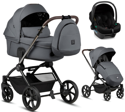 Детская коляска Tutis Gio Plus 3 в 1 1552135 Nero