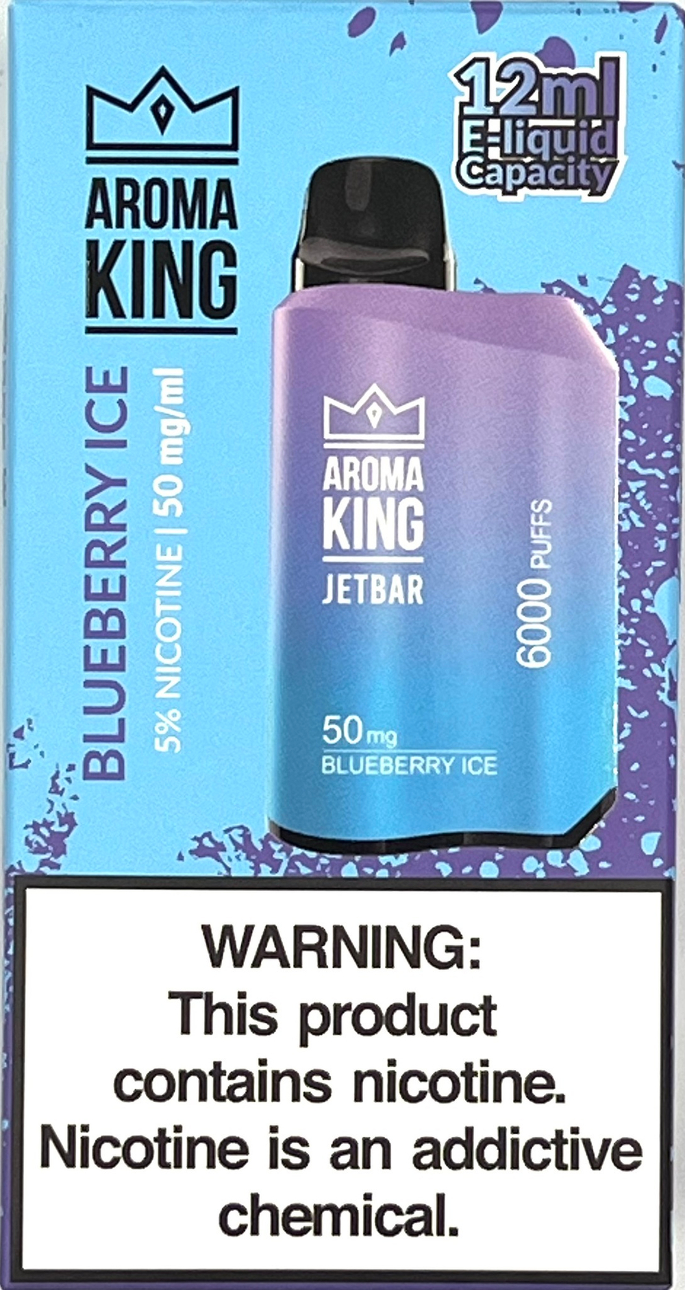 Aroma King 6000 - Blueberry Ice (5% nic)