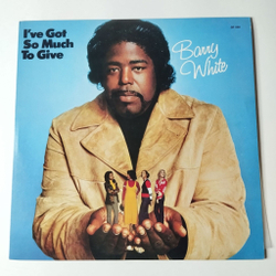 Винтажная виниловая пластинка LP Barry White I've Got So Much To Give (Japan 1974) (No Obi)