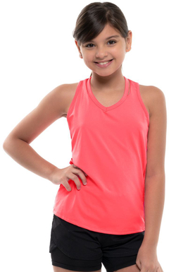 Футболка для девочки Lucky in Love Core V-Neck Cutout Tank Girls - Pink
