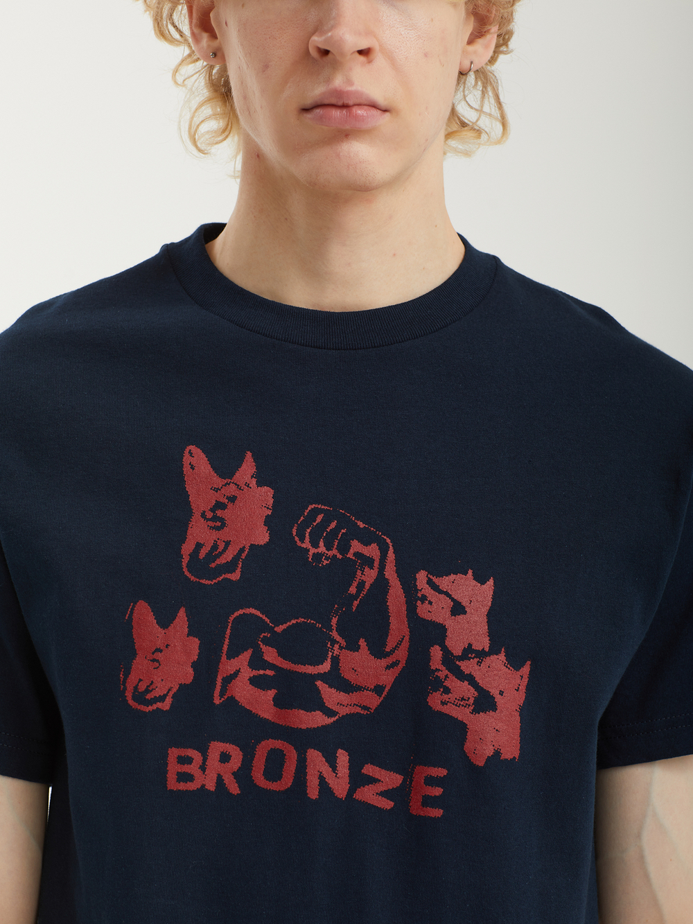 Мужская Футболка Dog Muscle