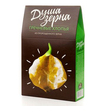 Хлопья гречневые из пророщенного зерна не требующие варки 250 г