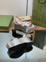 Gucci Horsebit Flatform Sandal