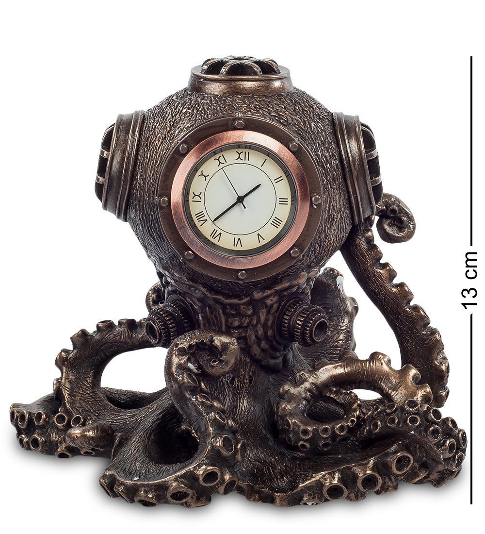 Veronese WS-189 Статуэтка-часы в стиле Стимпанк «Осьминог»