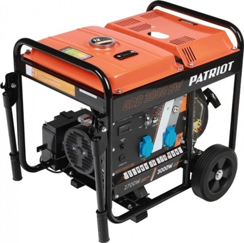 Электростанция дизельная с воздушным охлаждением PATRIOT GRD 3000EW 472702235