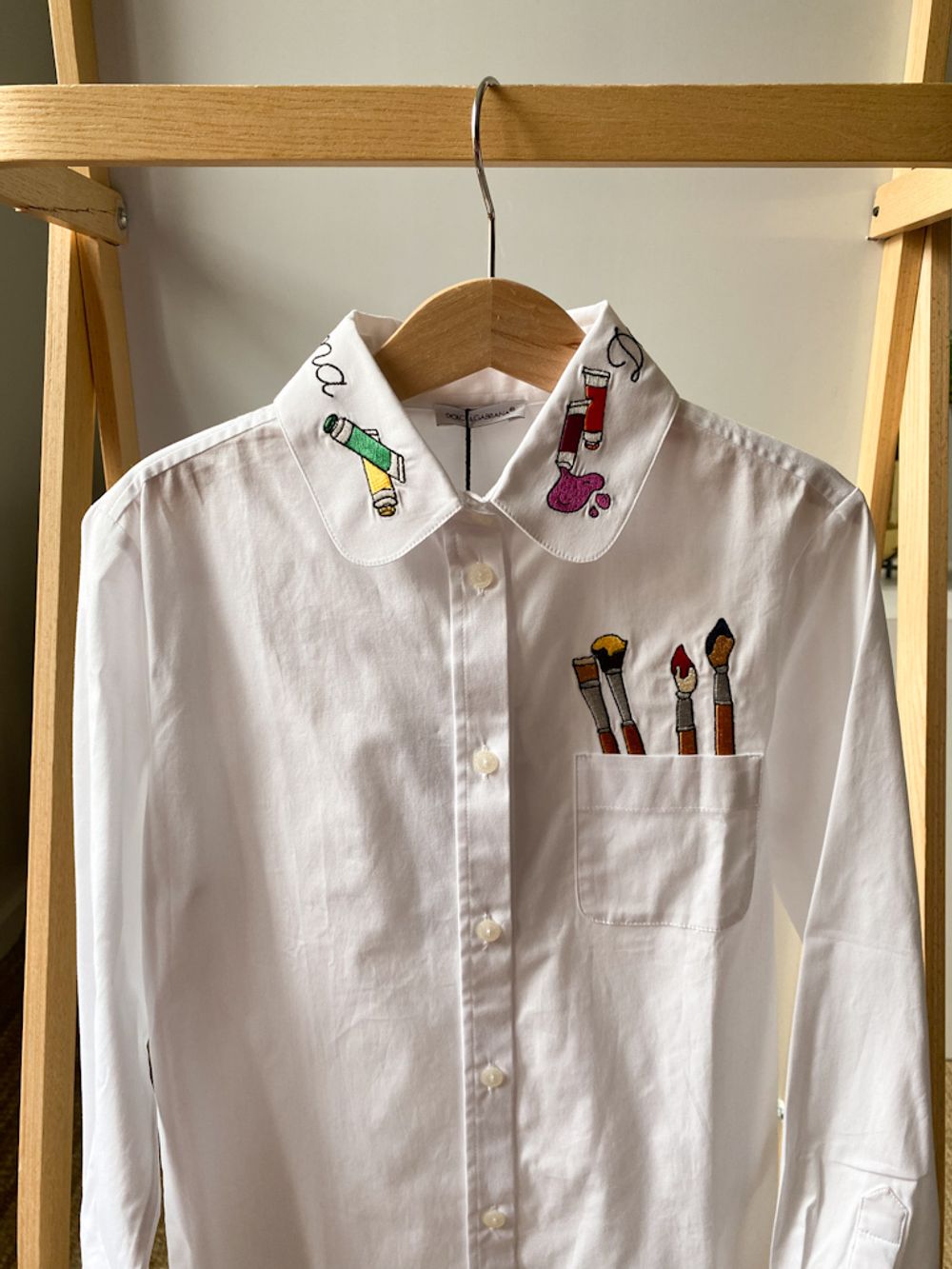 Новая хлопковая блузка Dolce&Gabbana, 128