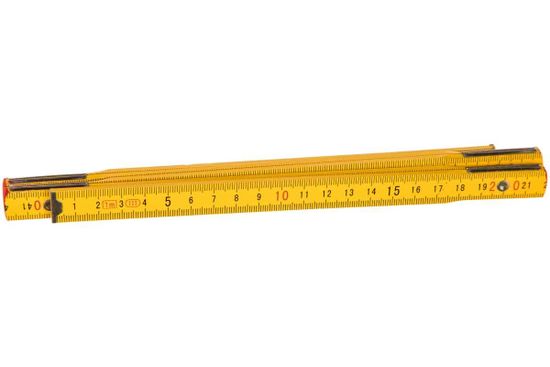 Метр STAYER складной деревянный 1м.