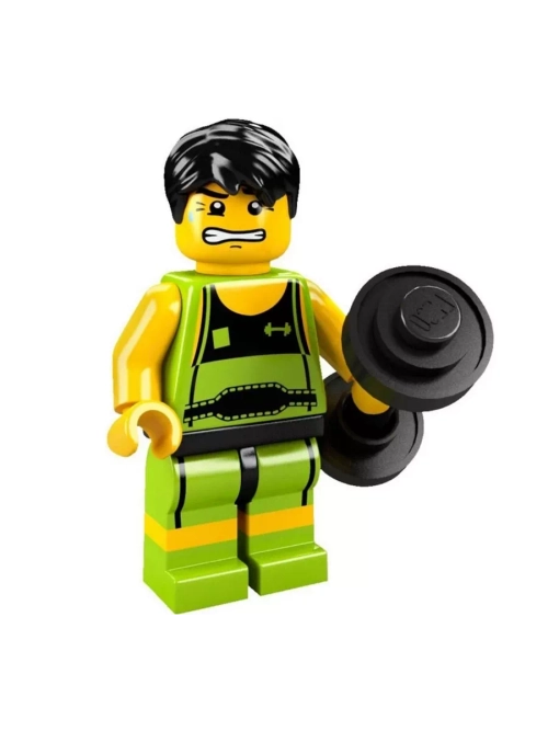 Минифигурки LEGO Minifigures 8684 Серия 2 Тяжелоатлет