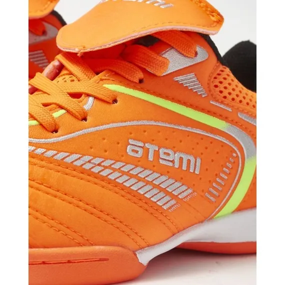 Бутсы футбольные Atemi SD300 INDOOR, синтетическая кожа, цвет оранжевый, размер 40