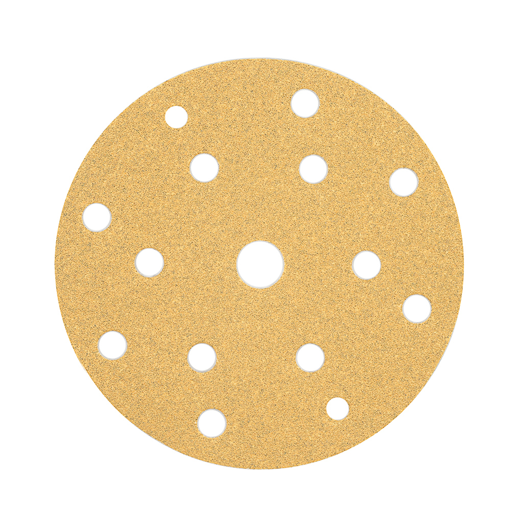 Schtaer 255Abrasive paper, Ø150 мм, Р80, 15 отверстий (набор 10 шт.)