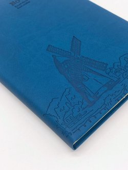 Блокнот 112 л. В5 25*17,5 см лин. т.бирюзовый  (7674-2)