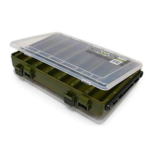 Коробка для хранения воблеров TOP BOX LB-2500 270*185*50 мм., цвет зеленый
