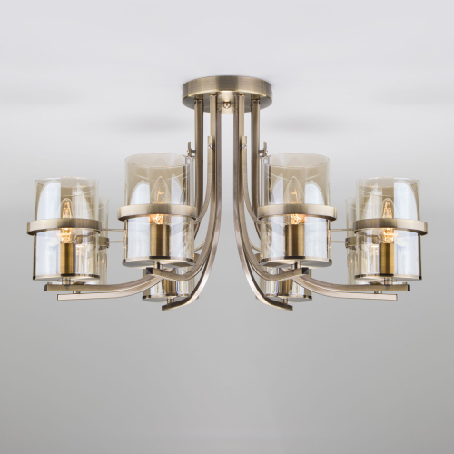 Потолочная люстра со стеклянными плафонами 60085/8