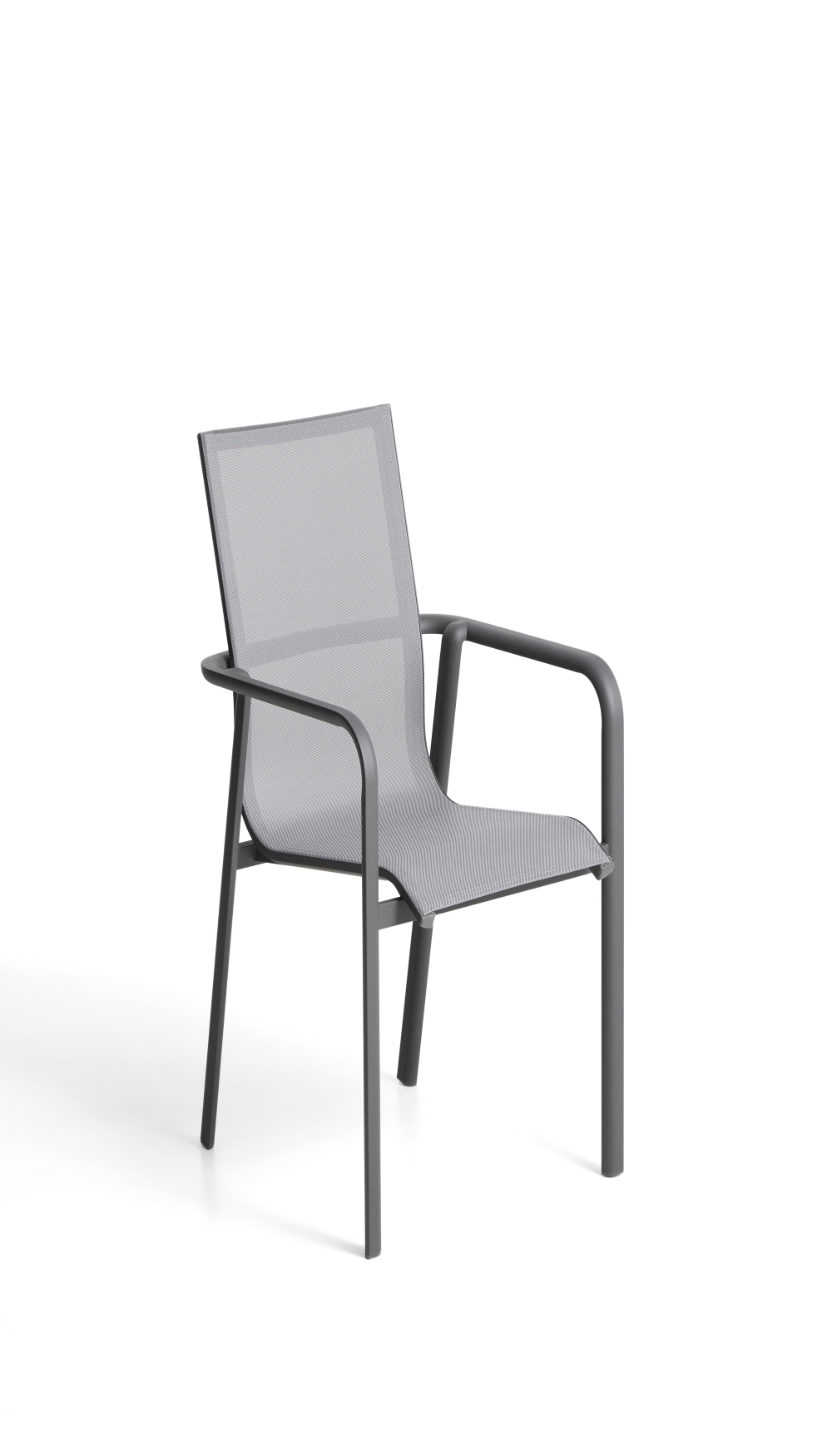 Уличный стул Canea из графитового алюминия