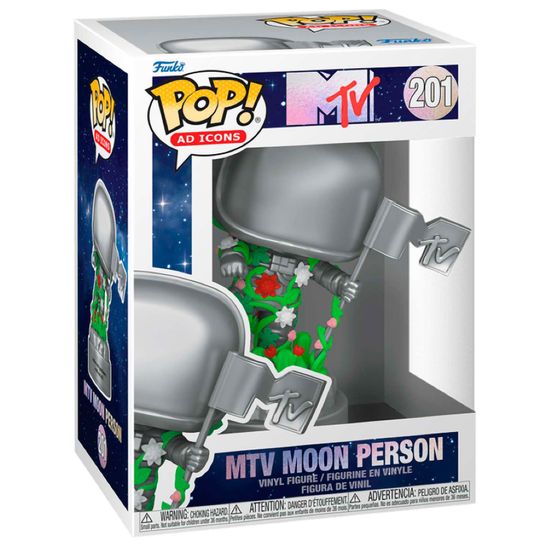 Фигурка Funko POP! Icons MTV 40th MTV Moon Person (201) 72563 / Фигурка Фанко ПОП! в виде награды-статуэтки MTV