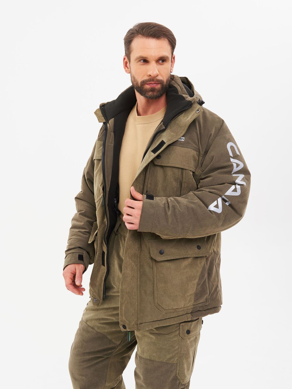 Костюм зимний Канада ткань Финляндия цвет Хаки