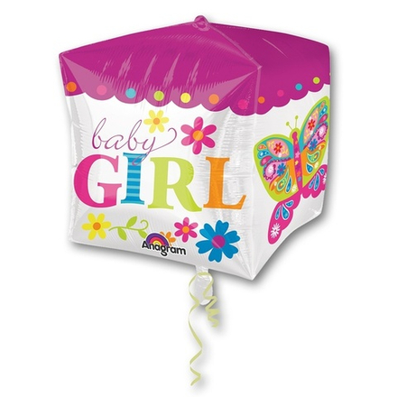 А 3D КУБ 15" HB Малыш девочка G20