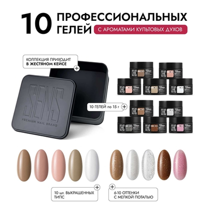 Набор "Парфюм" десять цветов с 1-10