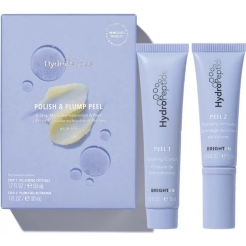HydroPeptide Двухступенчатый пилинг с эффектом полировки кожи и разглаживания морщин | Polish And Plump Peel (2 Step)
