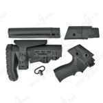 Комплект: Телескопический складной приклад на охотничью Сайгу, Atom, K.Arma