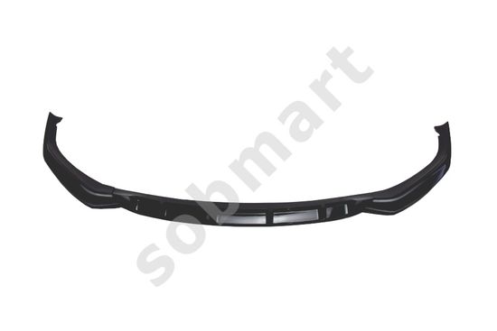 Юбка переднего бампера глянцево - черный V.2 дляBMW 5 G30 G31 2017-2021 Sedan Touring
